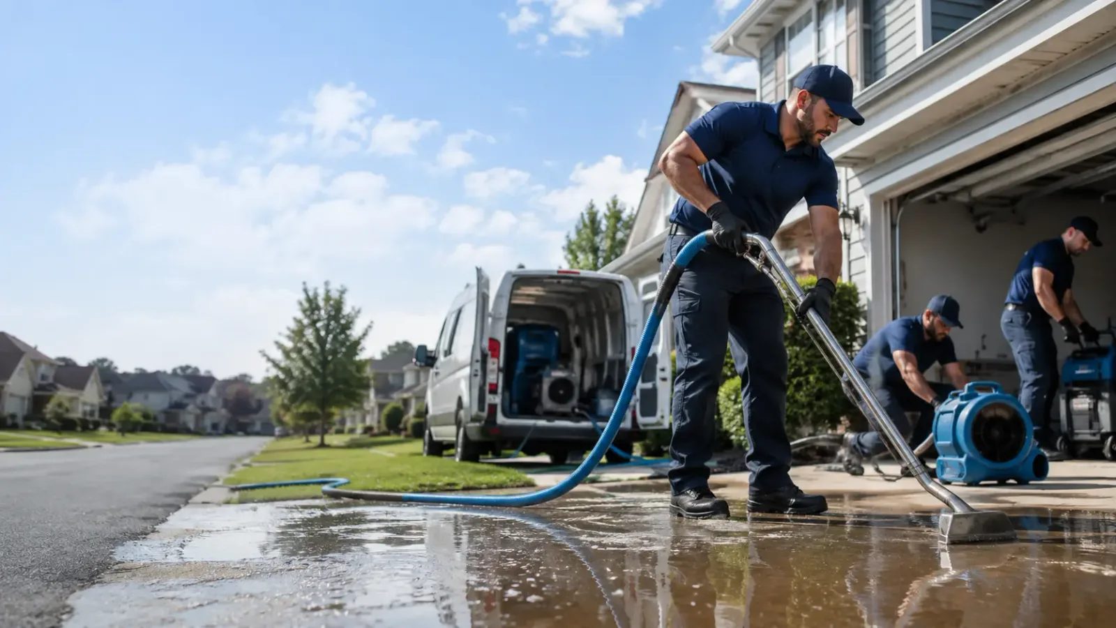 Flood Damage Restoration in Union Center, WI